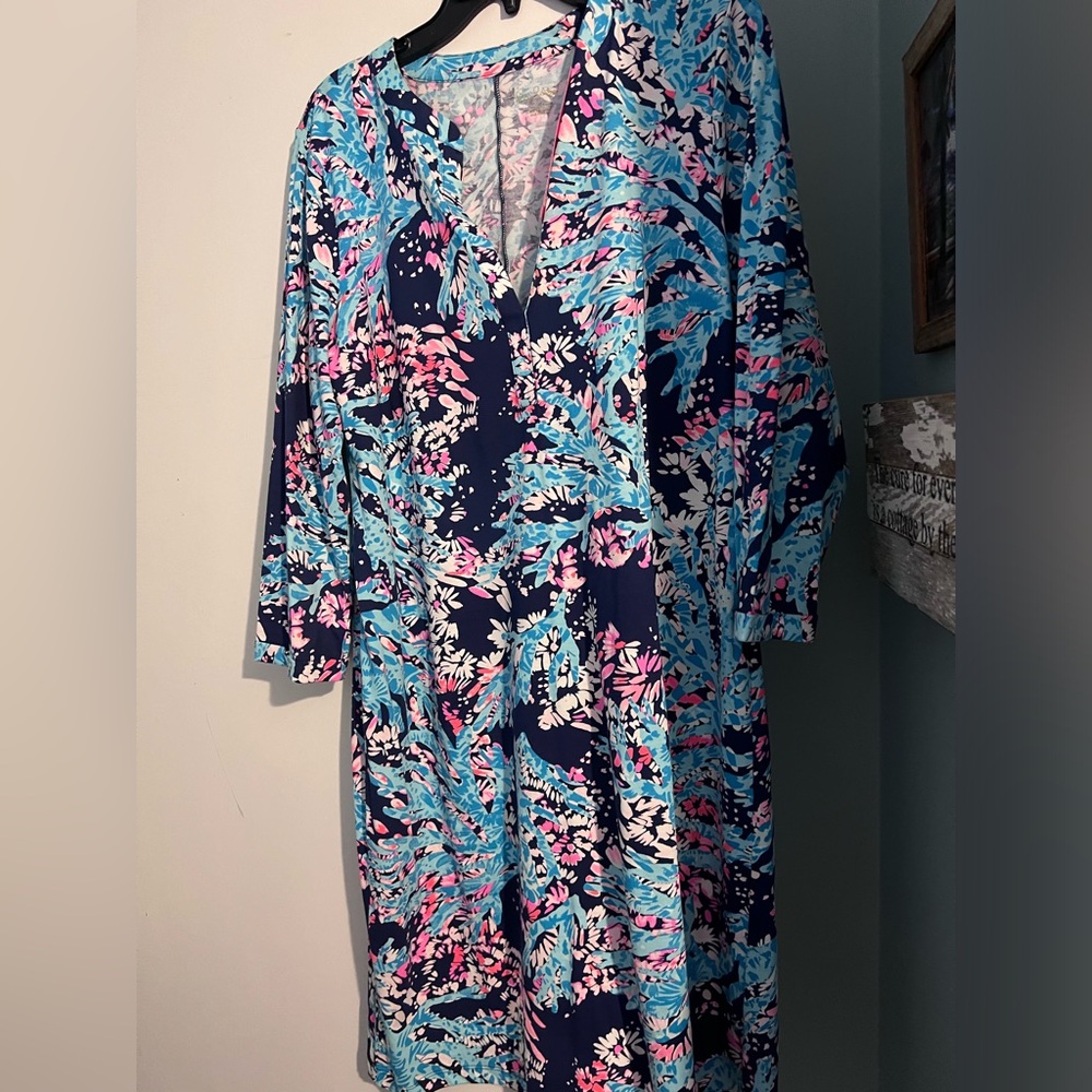 NWT Lilly Pulitzer long sleeve dress to knees size XL